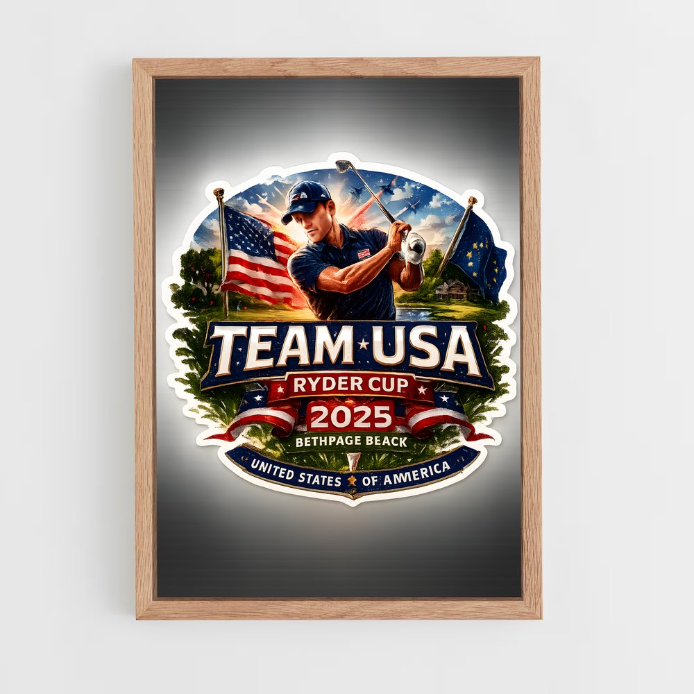 Poster Home Run Victory – affiche Golf (vue 4)
